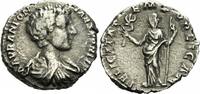Rom Kaiserzeit Denar Caracalla Caesar Denar Rom 196-198 FELICITATEM PVBLICAM Felicitas Caduceus RIC 7