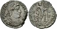 Rom Kaiserreich Centenionalis Valentinianus I. Aes III Siscia 367-375 GLORIA ROMANORVM Labarum RIC 14 (a) xvii