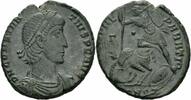 Römisches Kaiserreich Maiorina Constantius II Maiorina Constantinopolis 351-5 FEL TEMP REPARATIO Reiter RIC 106 -