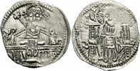Serbien 1/2 Dinar Serbia Tsar Stefan Uros IV Dusan 1/2 Dinar Throne Cross Christ Jovanovic 11.56.1