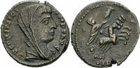Rom Kaiserreich Follis Divus Constantin I Follis Alexandria 337-40 Quadriga Manus Dei Hand Gottes RIC 4