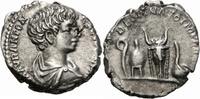 Rom Kaiserzeit Denar Caracalla Denar Rom 196-8 DESTINATO IMPERAT Lituus Apex Bucranium Simpulum RIC 6
