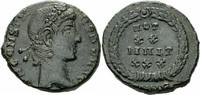 Rom Kaiserreich Follis Constans Follis Nicomedia 347-348 VOT XX MVLT XXX Lorbeerkranz Wreath RIC 52 / 2