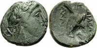 Syrien Bronze Achaios Seleukiden Syrien Bronze 220-213 Sardeis Apollo Adler Pferd SNG Cop. 169