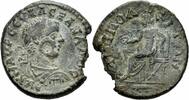Makedonien Bronze Severus Alexander Amphipolis Makedonien Tyche Thron Phiale Fisch Varbanov 3298