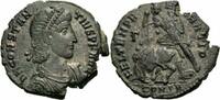 Römisches Kaiserreich Maiorina Constantius II Maiorina Constantinopolis 351-5 FEL TEMP REPARATIO Reiter RIC 106 -
