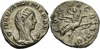 Rom Kaiserreich Antoninian Mariniana Antoninian Viminacium 254-6 CONSECRATIO Diva Pfau Zepter Peacock RIC 6