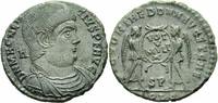Rom Kaiserreich Maiorina Magnentius Maiorina Lyon 351-353 VICTORIAE DD NN AVG ET CAE Victorien RIC 136