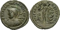 Rom Kaiserreich Follis Licinius II Follis Heraclea 321-324 IOVI CONSERVATORI Jupiter Helm Speer RIC 54