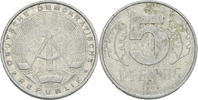 DDR 5 Pfennig DDR Deutschland 5 Pfennig 1968 A Berlin Aluminium SS AKS 712 Jaeger 1509