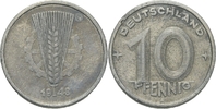 DDR 10 Pfennig DDR Deutschland 10 Pfennig 1948 A Berlin Aluminium S/SS- AKS 707 Jaeger 1503