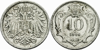 Österreich 10 Heller Österreich Kaiserreich Franz Joseph I. 10 Heller 1908 Wien Adler Habsburg ANK 62