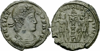 Rom Kaiserreich Follis Constans Follis Siscia 337-340 GLORIA EXERCITVS Soldaten Christogramm RIC 99 / 4